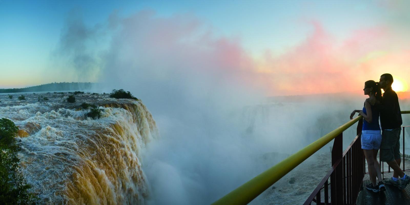 Die Iguacu-Wasserfälle