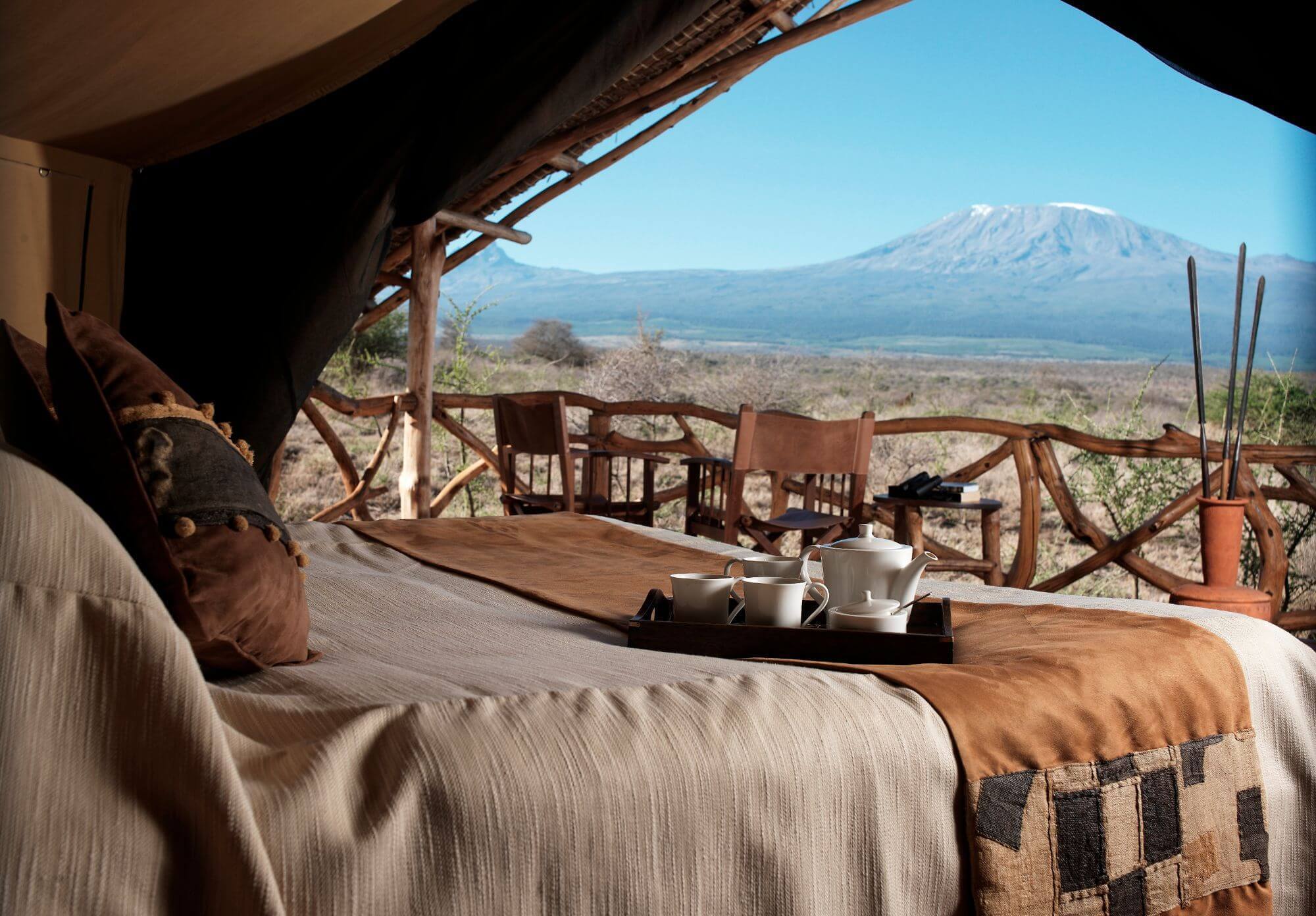 Der oh so schöner Blick auf den Mount Kilimanjaro